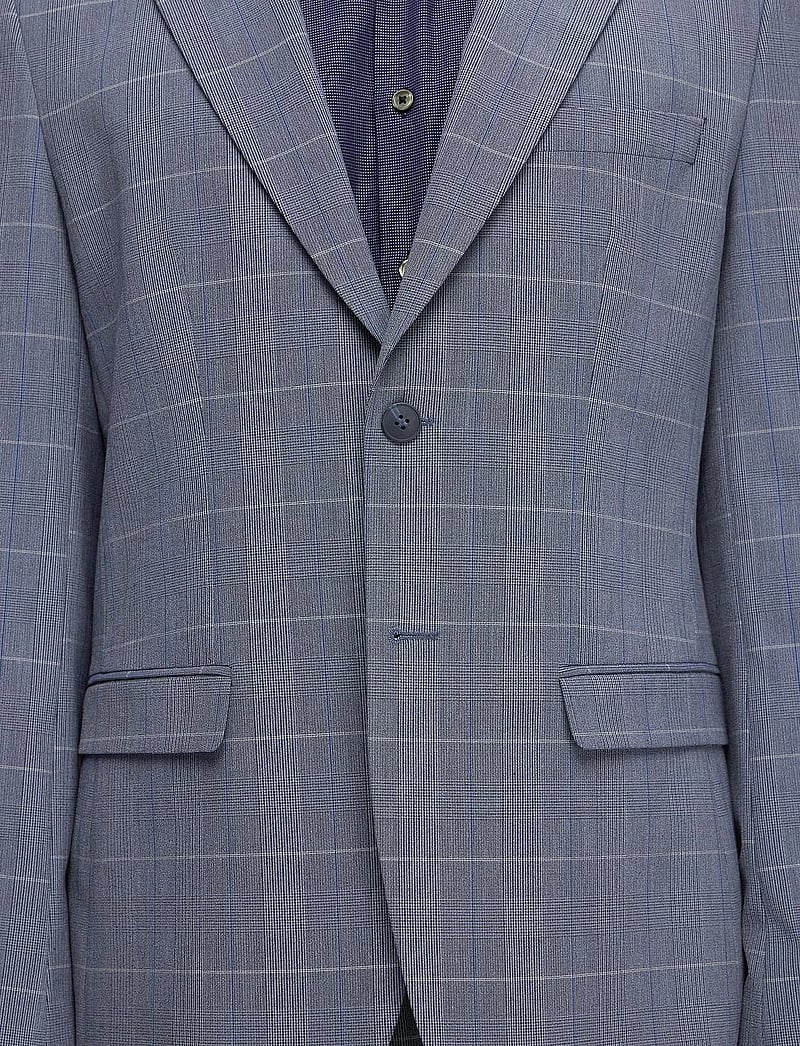 Selected - SLHSLIM-LIAM BLUE CHECK BLZ FLEX - einreiher - blue shadow - 5