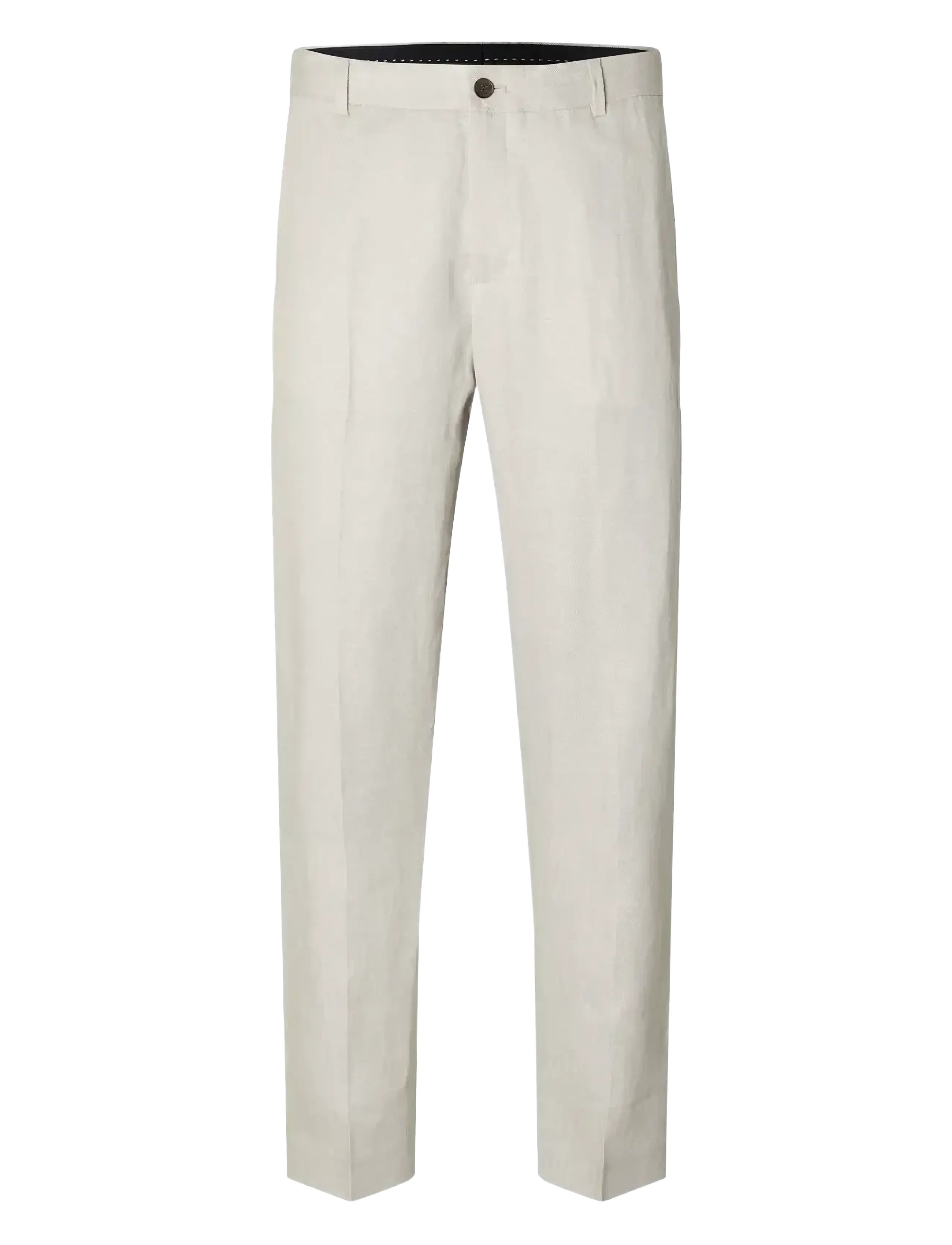 SELECTED Slhregular-Will Linen Trs Noos Cream - 50 - Herren