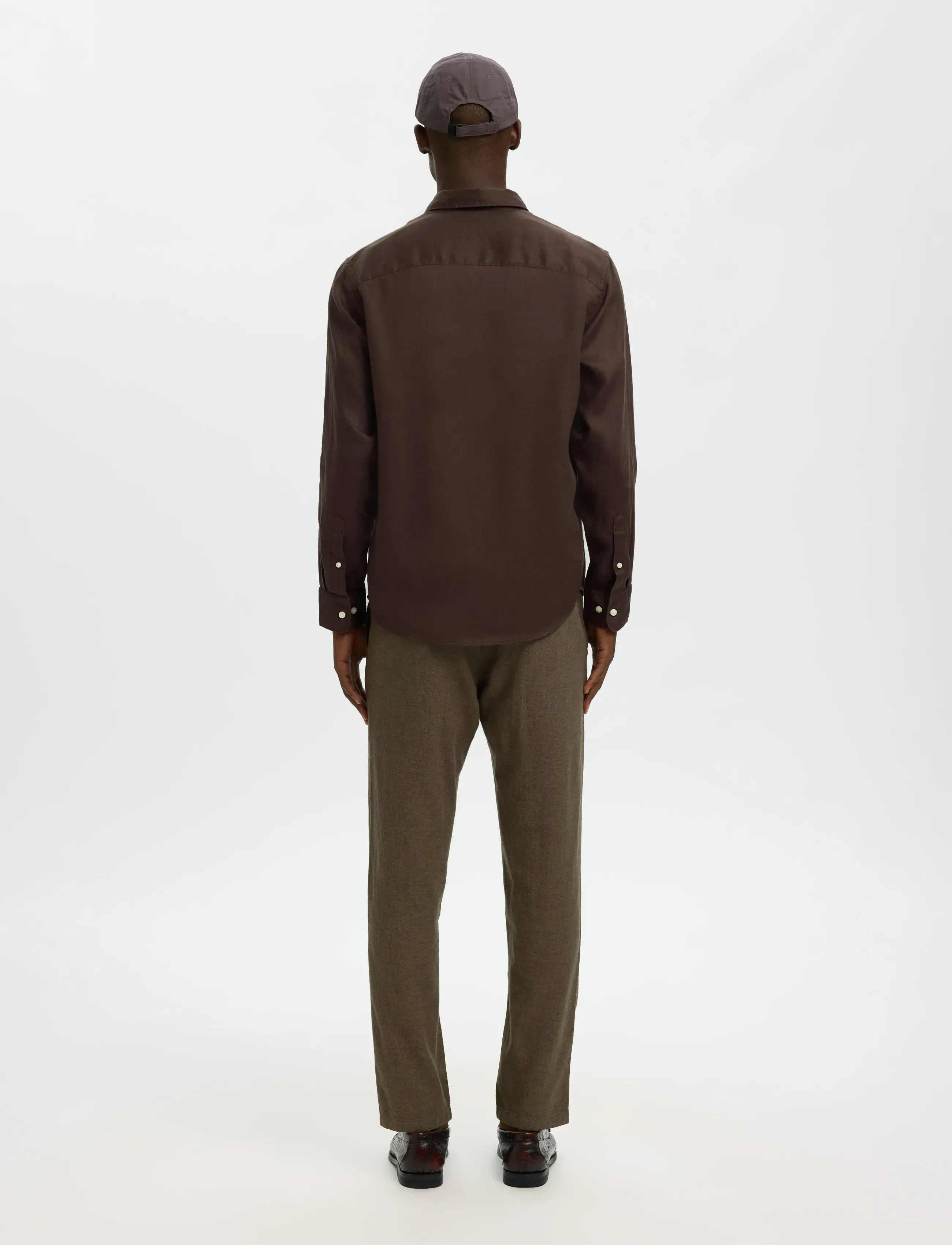 Selected - SLMREGCLAUS KYLIAN LINEN LS SHIRT NOOS - chemises de lin - delicioso - 2