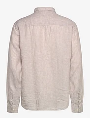 Selected Homme - SLHREGKYLIAN-LINEN SHIRT LS CLASSIC NOOS - linneskjortor - pure cashmere - 1