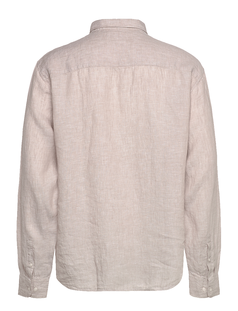 Selected - SLMCLAUS-KYLIAN REG LINEN LS SHIRT NOOS - chemises de lin - pure cashmere - 2