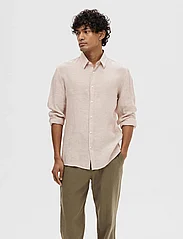 Selected Homme - SLHREGKYLIAN-LINEN SHIRT LS CLASSIC NOOS - linen shirts - pure cashmere - 2