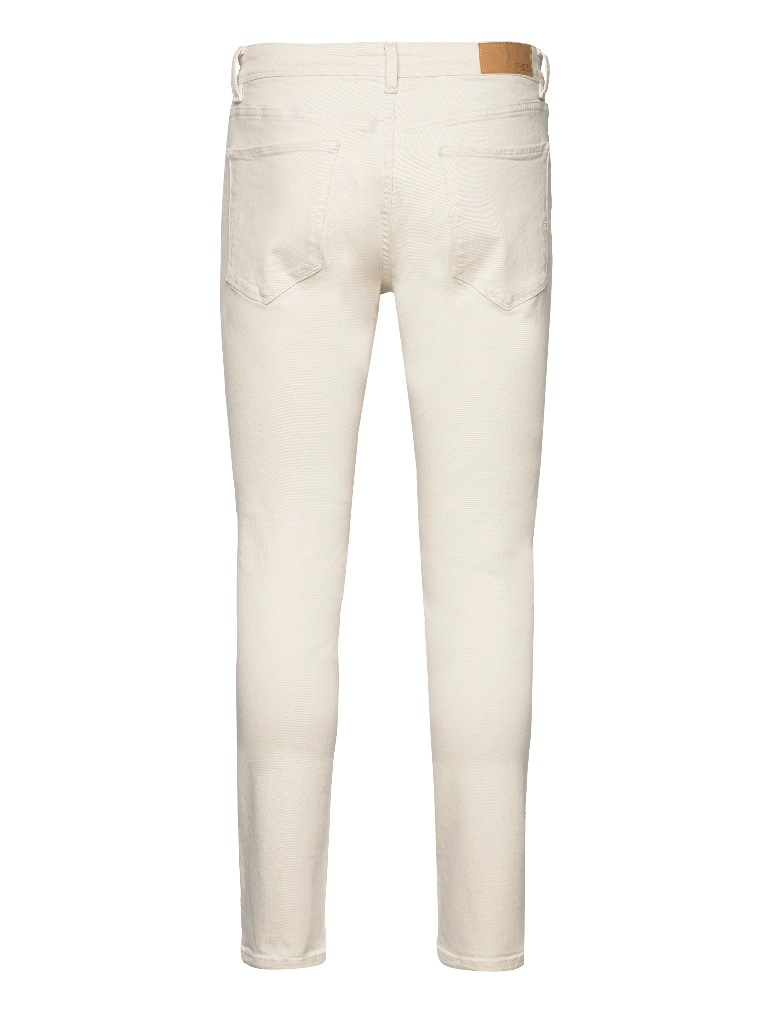 Selected - SLH175-SLIM LEON 6402 ECRU SOFT JNS NOOS - ecru - 2