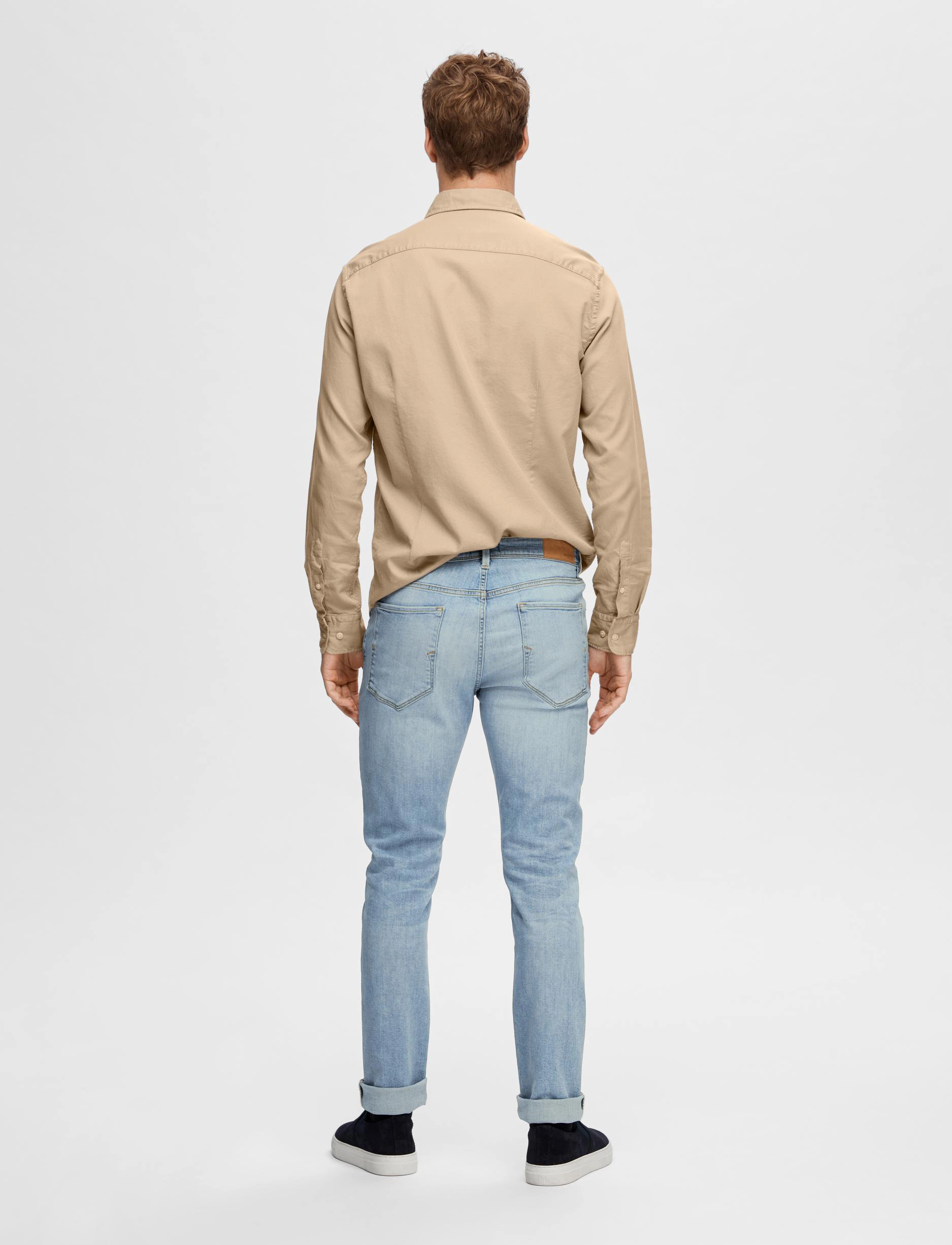 Selected - SLH175-SLIM LEON 6403 L.B SOFT JNS NOOS - blue denim - 2