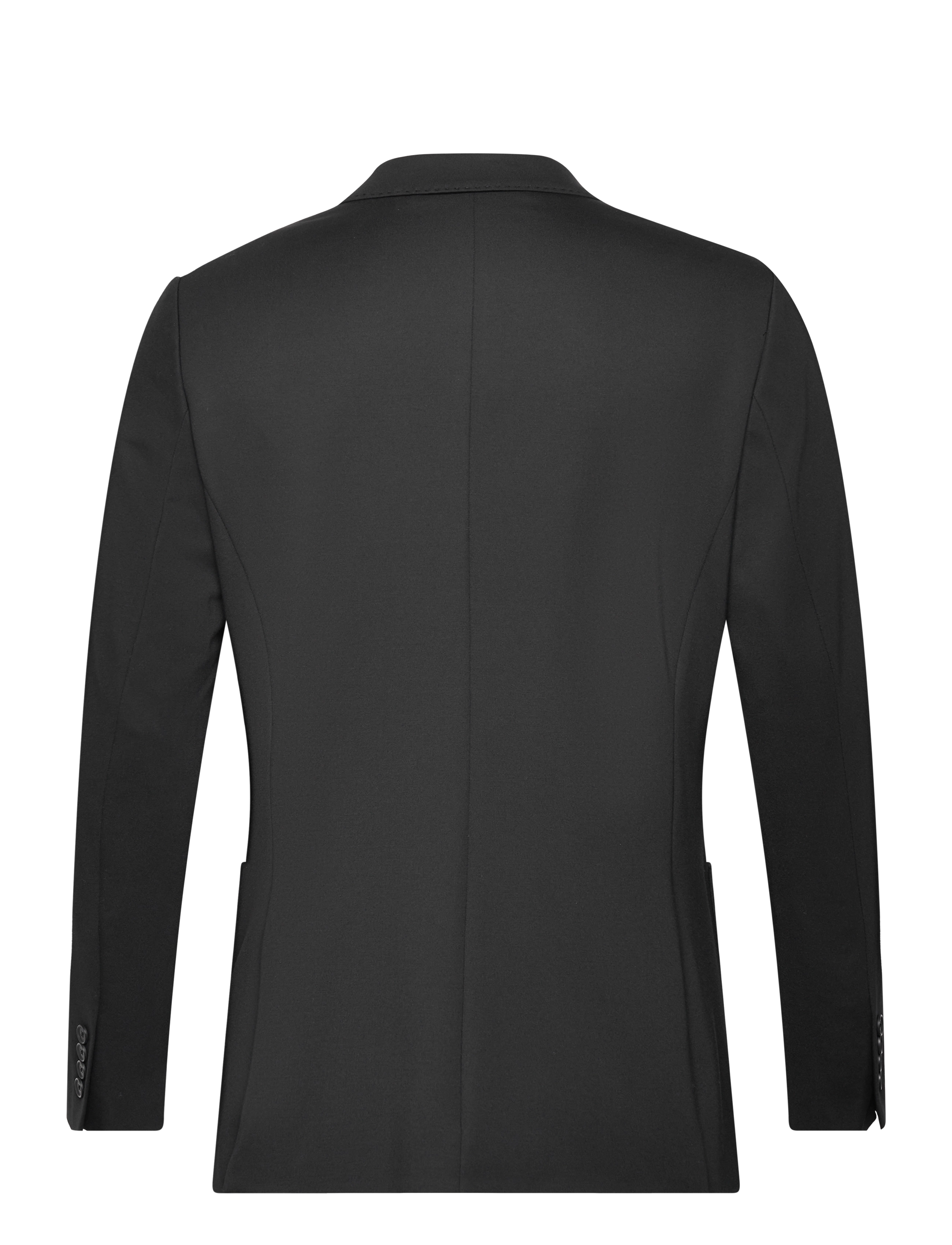 Selected - SLHSLIM-DELON JERSEY BLZ FLEX NOOS - blazers à boutonnage simple - black - 2