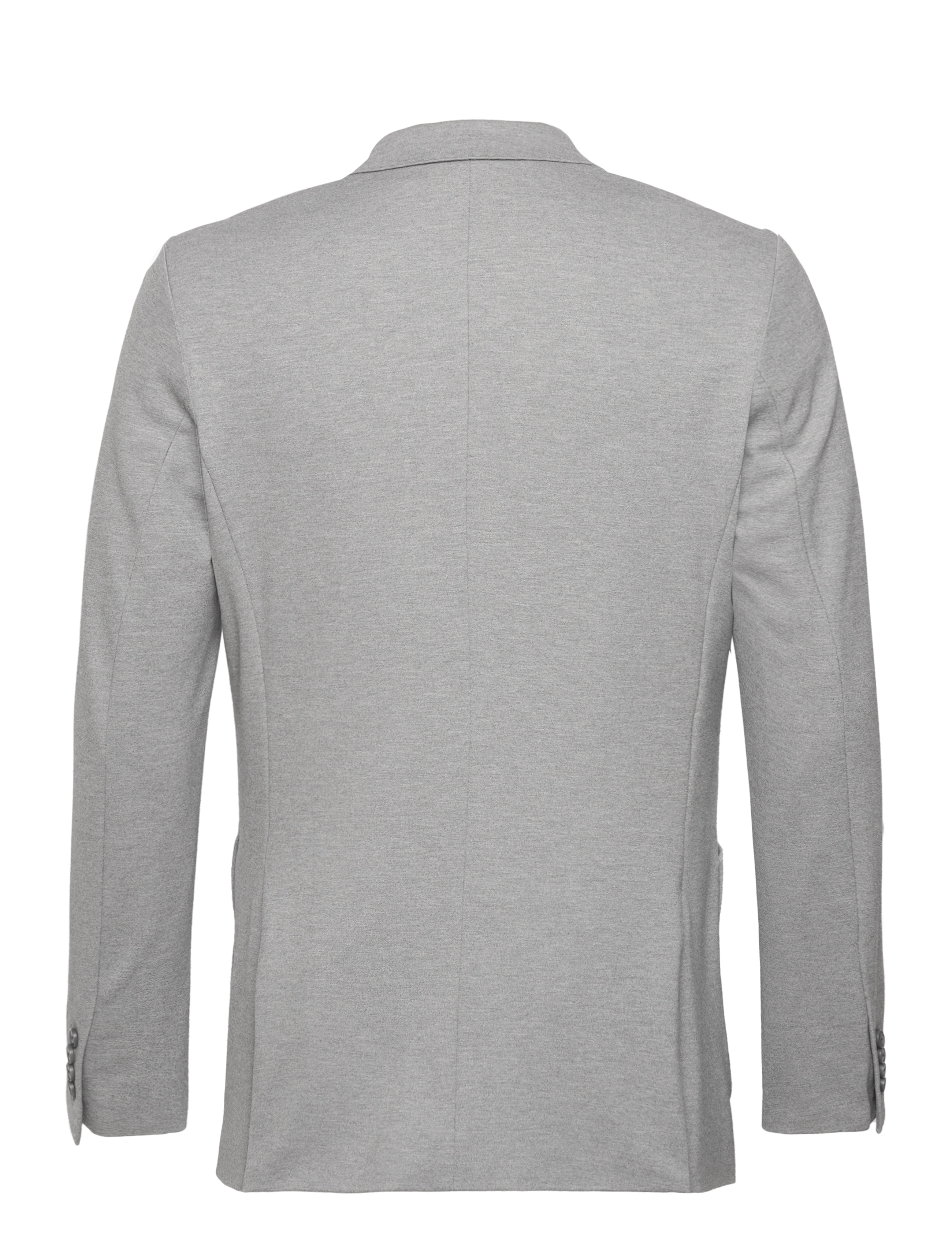 Selected - SLHSLIM-DELON JERSEY BLZ FLEX NOOS - enkeltradede blazere - light grey melange - 2