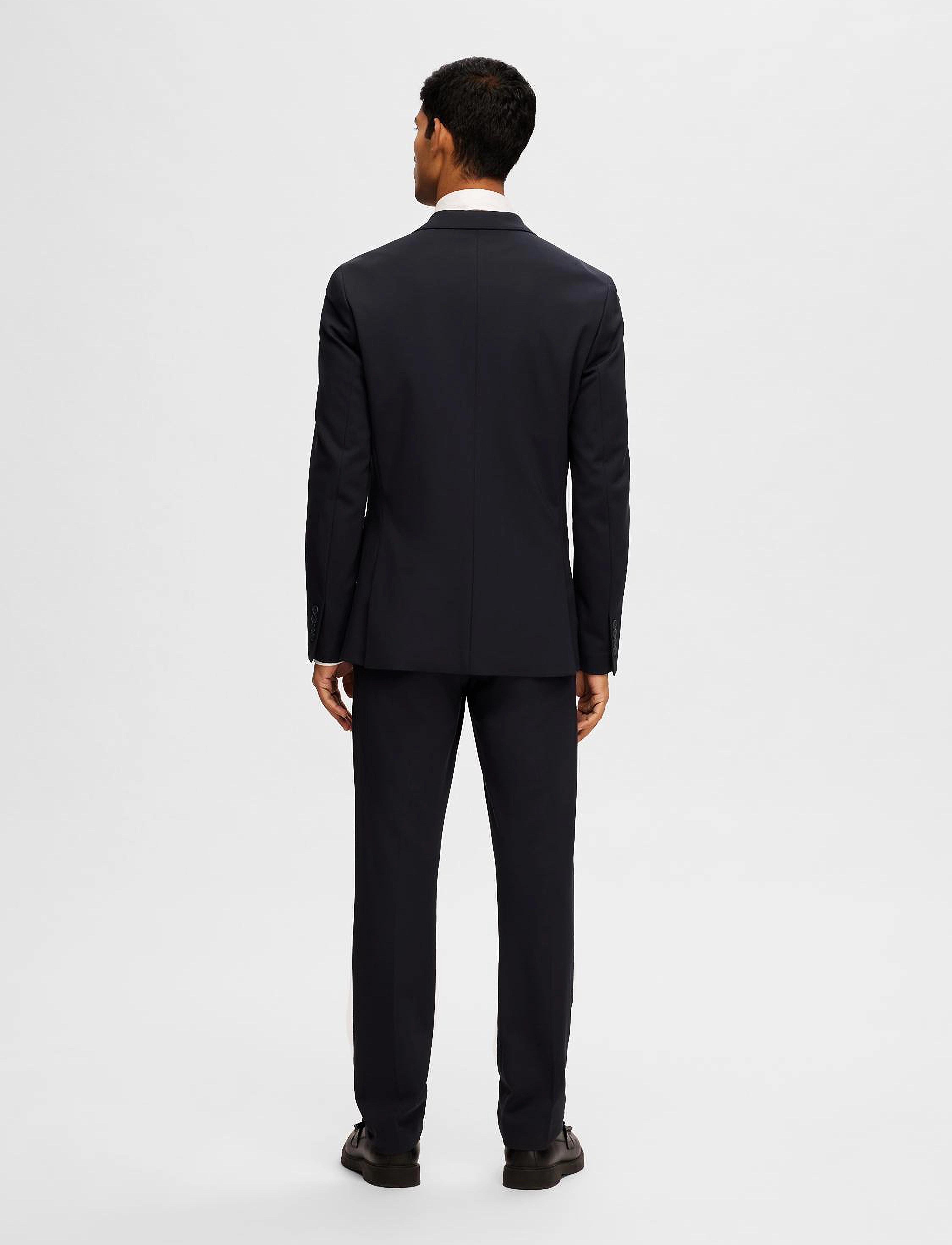 Selected - SLHSLIM-DELON JERSEY BLZ FLEX NOOS - enkeltradede blazere - navy blazer - 3