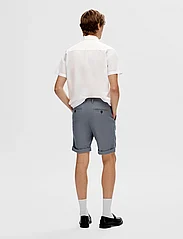 Selected Homme - SLHREG-NEW LINEN SHIRT SS NOOS - kortärmade skjortor - white - 2