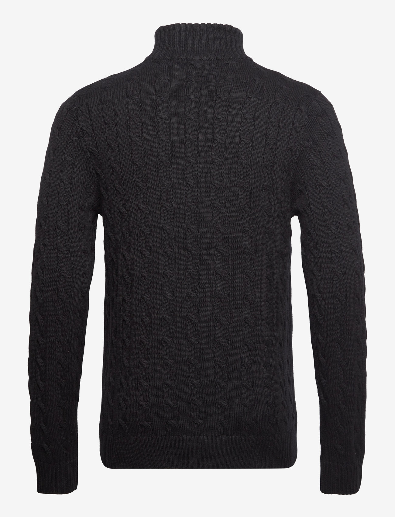 Selected - SLHRYAN STRUCTURE HALF ZIP - autumn clothing - black - 1