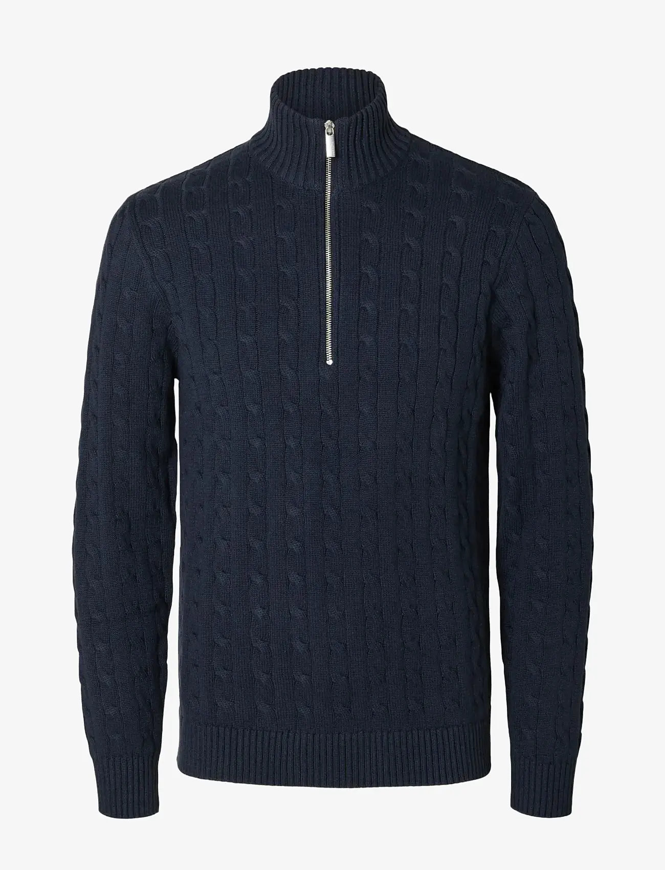 Selected - SLHRYAN STRUCTURE HALF ZIP - män - sky captain - 0