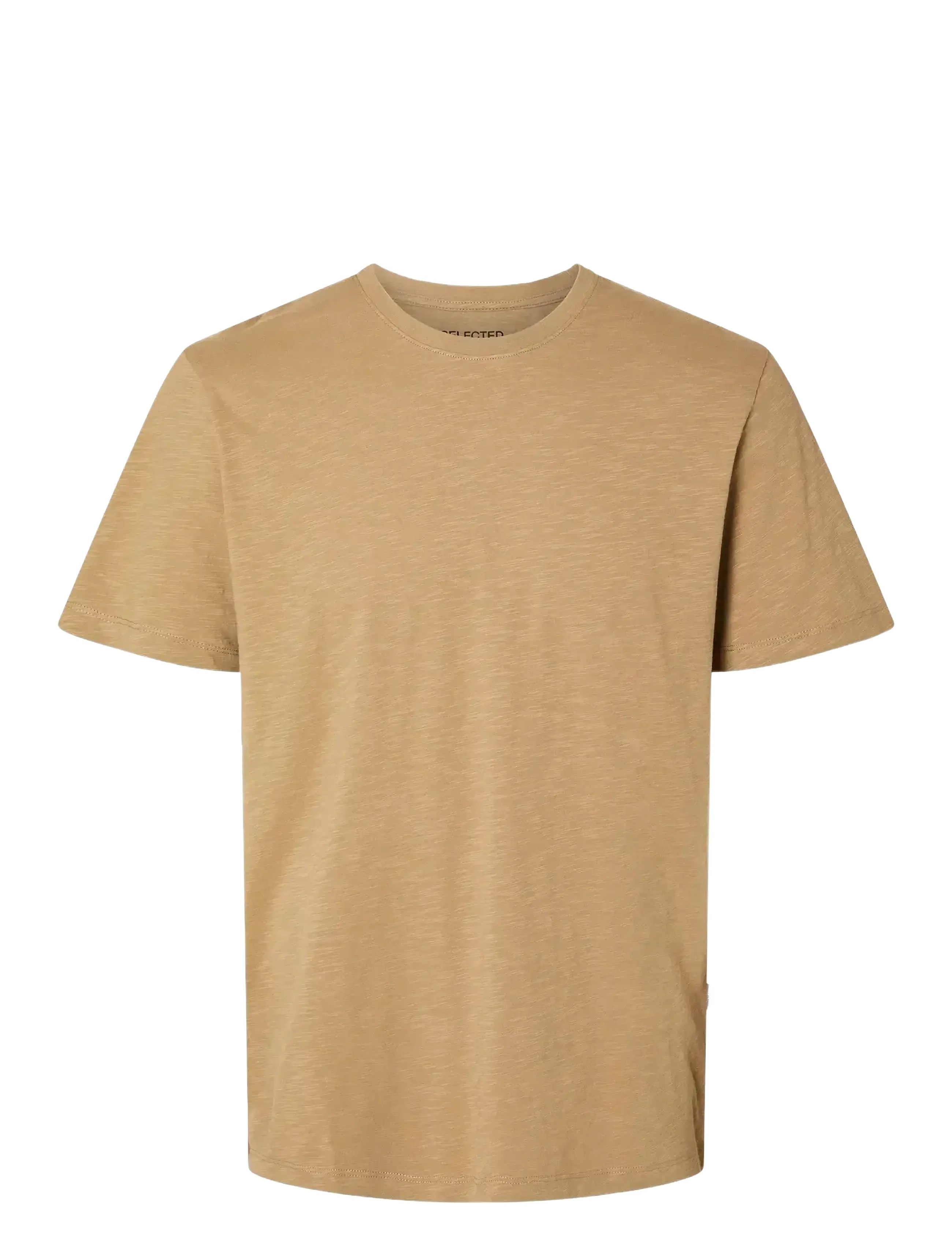 SLMASPEN SLUB SS O-NECK TEE NOOS - KELP