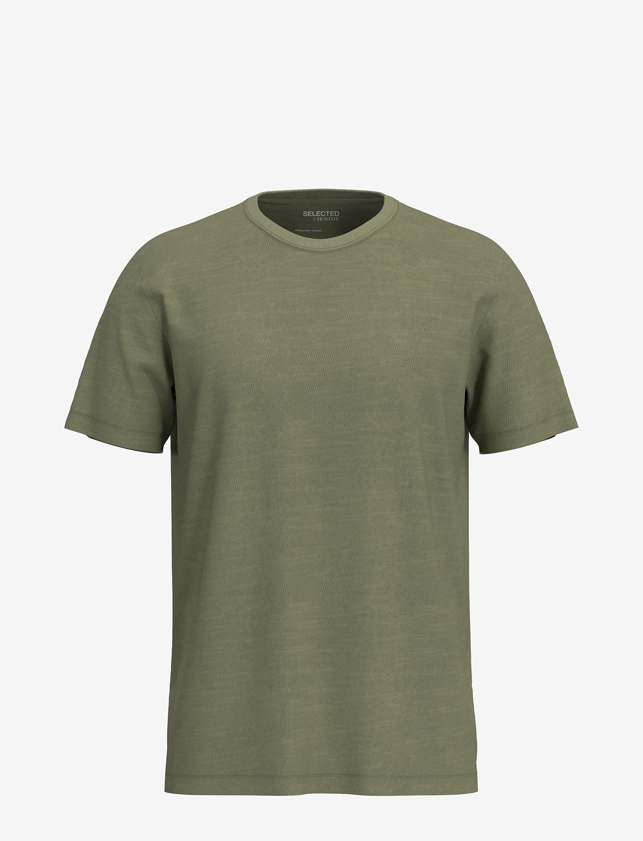 Selected Slhaspen Slub Ss O-neck Tee Noos (SEL16092508) Short-sleeved  t-shirts