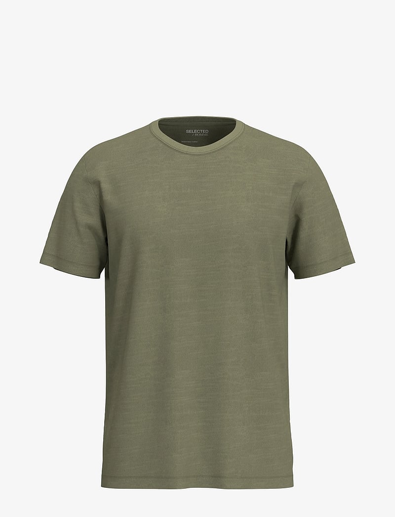 Selected Slhaspen Slub Ss O-neck Tee Noos (SEL16092508) Short-sleeved t-shirts