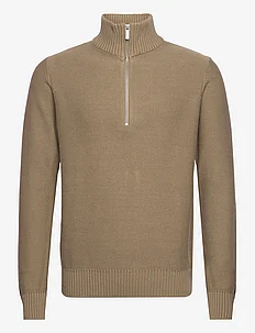 SLHAXEL LS KNIT HALF ZIP W, Selected Homme