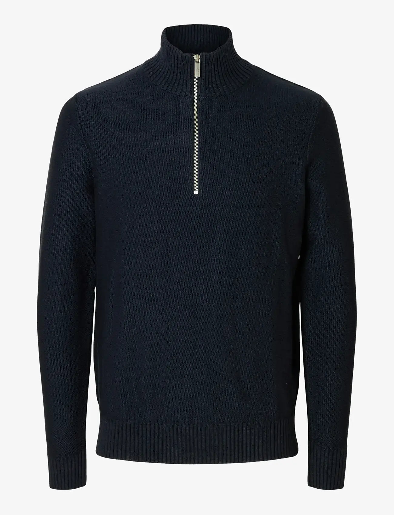 Selected - SLHAXEL LS KNIT HALF ZIP - sky captain - 1