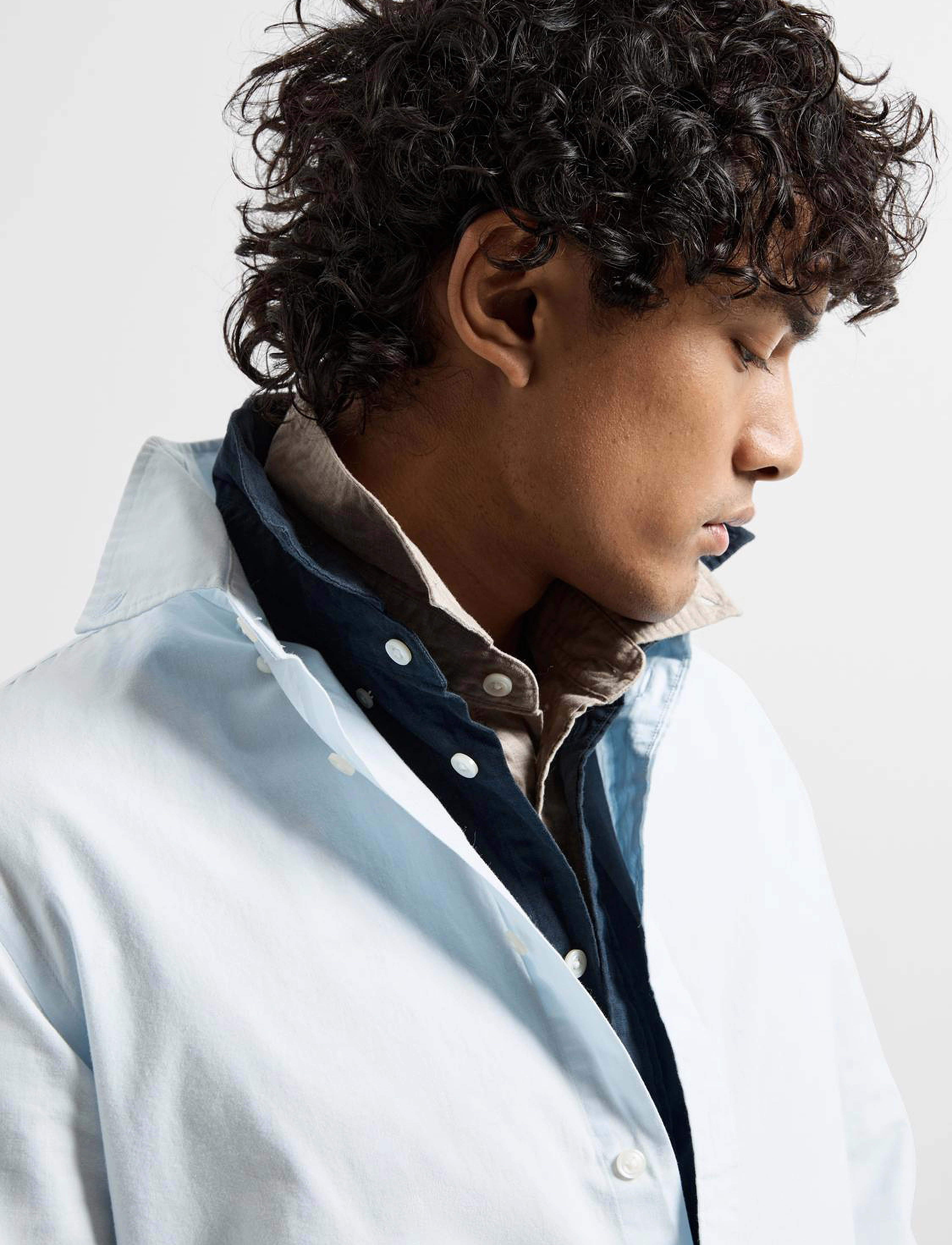 Selected - SLHSLIMRICK-POPLIN SHIRT LS NOOS - light blue - 5