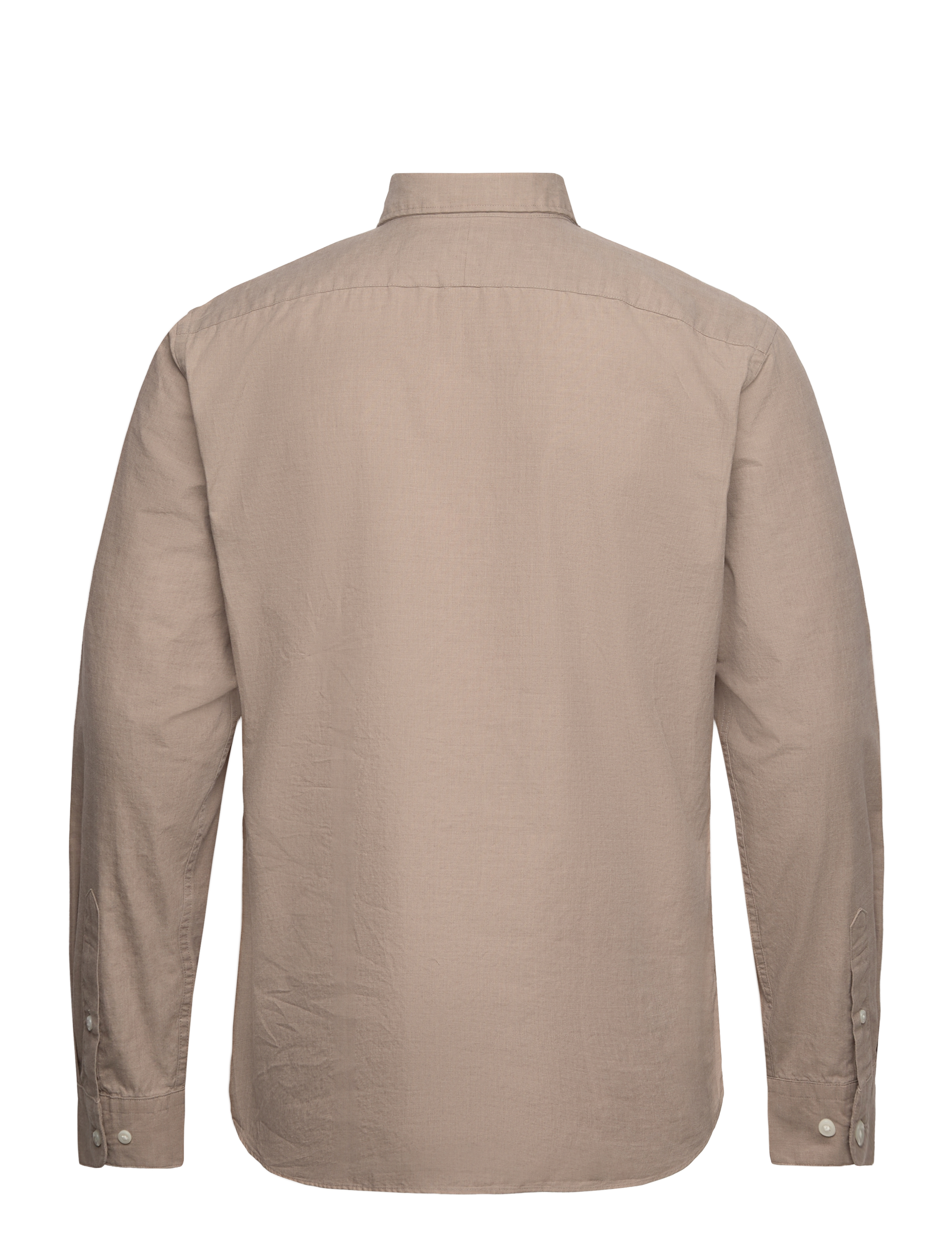 Selected - SLHSLIMRICK-POPLIN SHIRT LS NOOS - morel - 2
