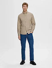 Selected Homme - SLHSLIMRICK-POPLIN SHIRT LS NOOS - basic shirts - morel - 5