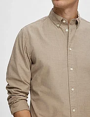 Selected Homme - SLHSLIMRICK-POPLIN SHIRT LS NOOS - business shirts - morel - 6