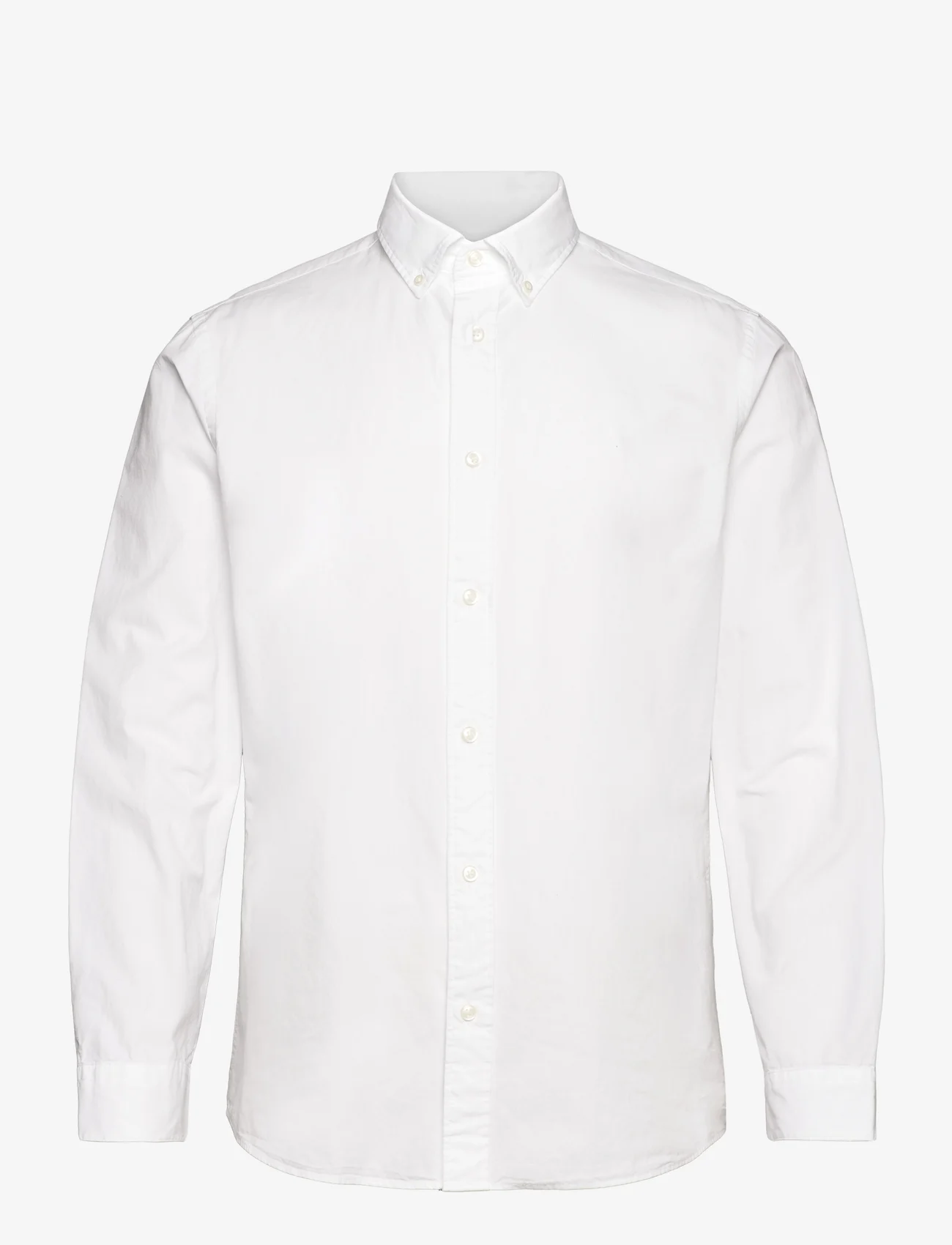 Selected Homme - SLHSLIMRICK-POPLIN SHIRT LS NOOS - basic shirts - white - 0