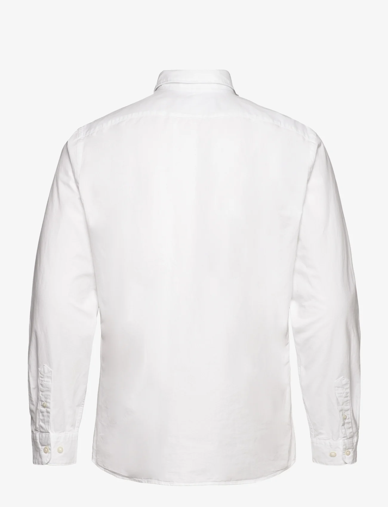 Selected Homme - SLHSLIMRICK-POPLIN SHIRT LS NOOS - basic shirts - white - 1
