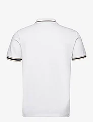 Selected Homme - SLHSLIM-TOULOUSE DETAIL SS POLO NOOS - lyhythihaiset - bright white - 1