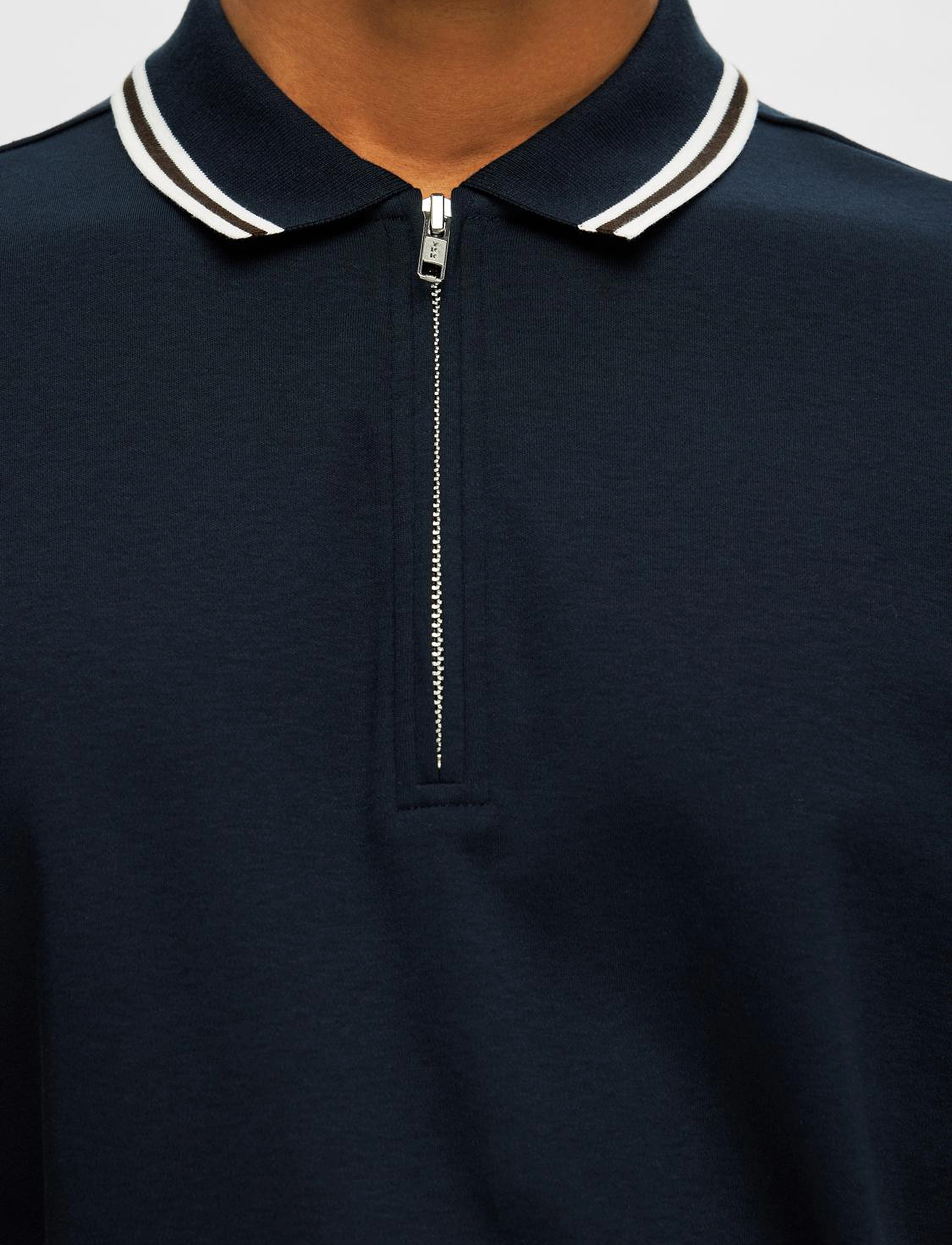Selected - SLHSLIM-TOULOUSE DETAIL SS POLO NOOS - sky captain - 5