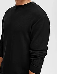 Selected Homme - SLHEMANUEL SOFT CREW NECK SWEAT NOOS - dressipluusid - black - 5