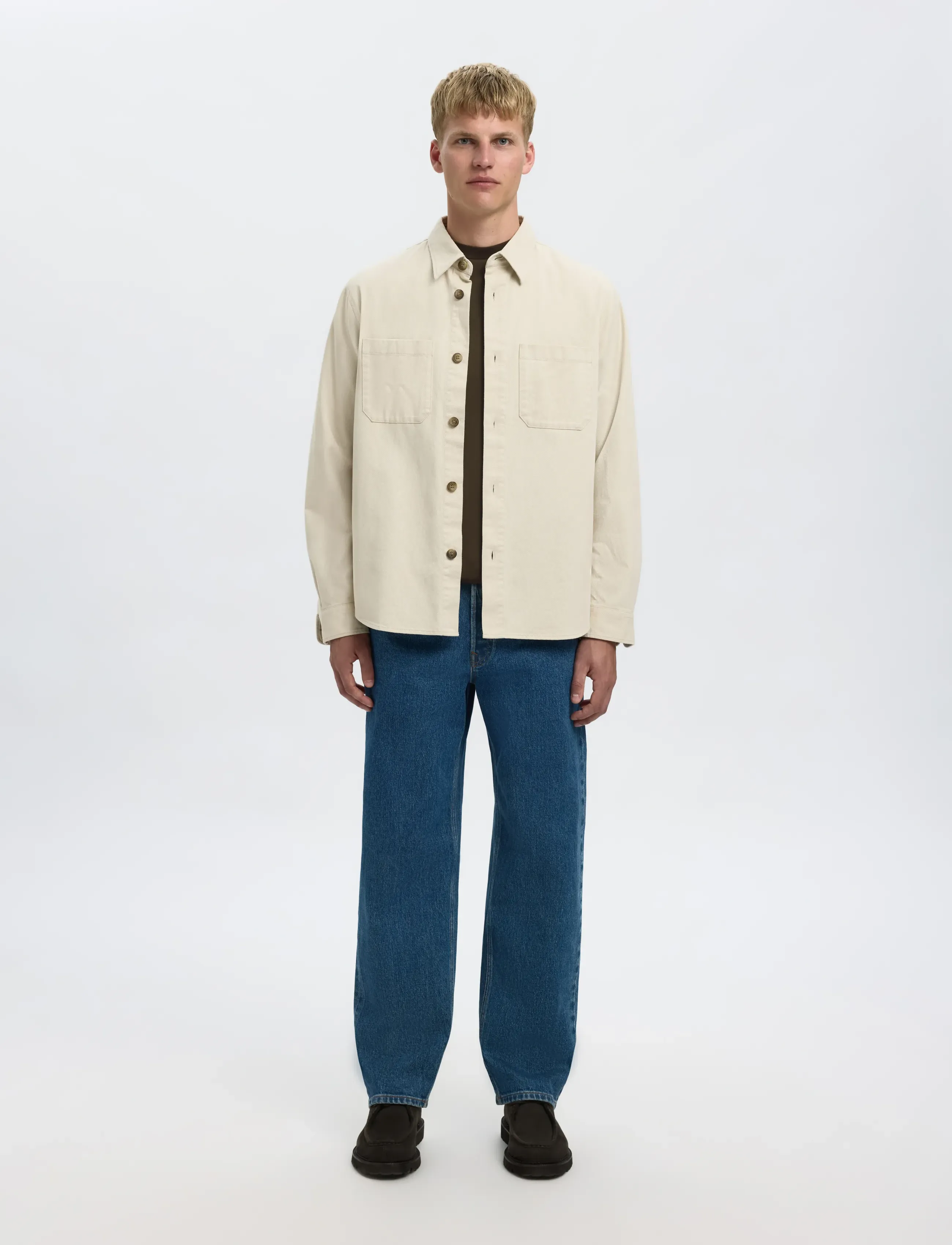 Selected - SLHEMANUEL SOFT CREW NECK SWEAT NOOS - nach anlass kaufen - demitasse - 5