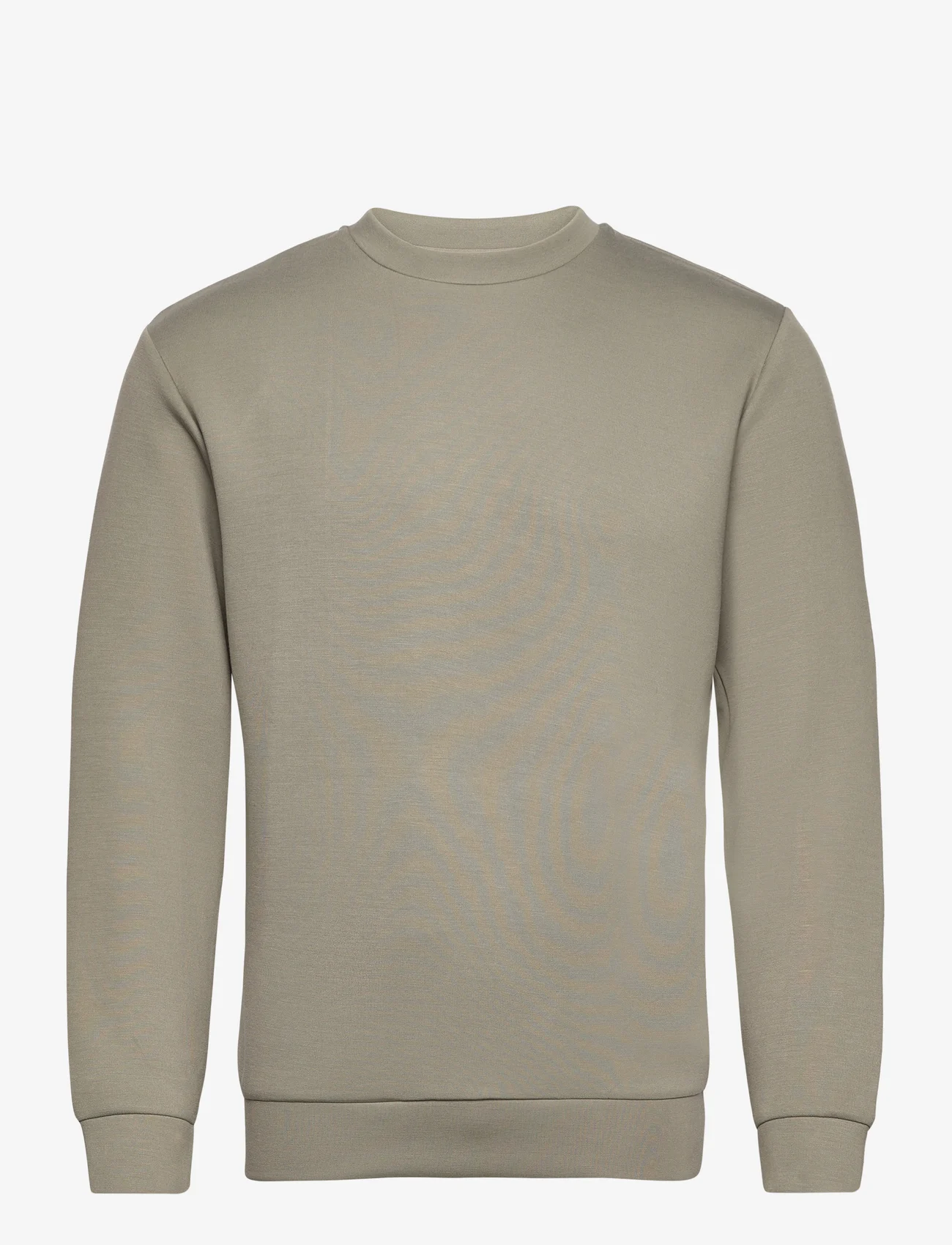 Selected Homme - SLHEMANUEL SOFT CREW NECK SWEAT NOOS - sweatshirts - vetiver - 0
