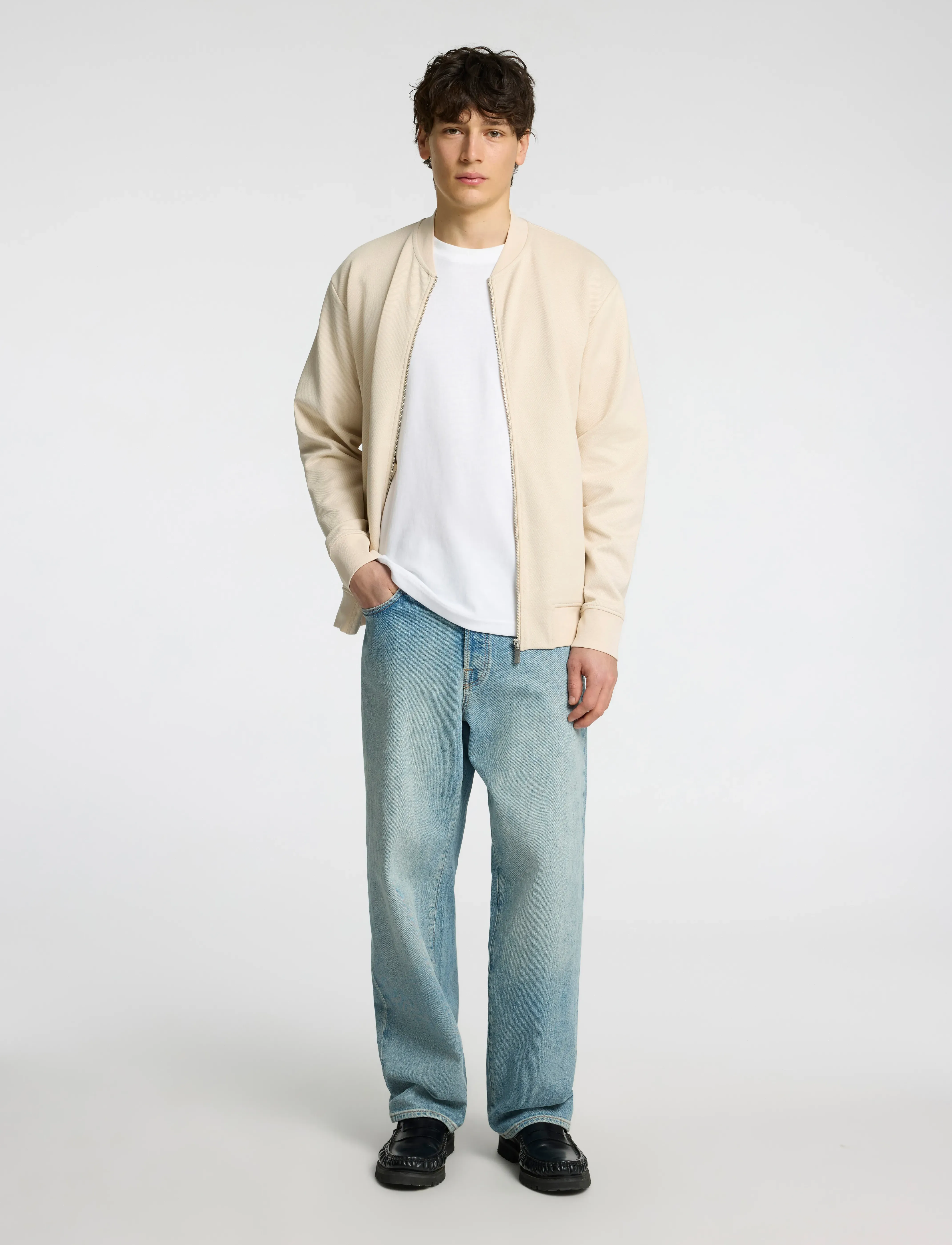 Slhmack Sweat Bomber Ls Noos 3