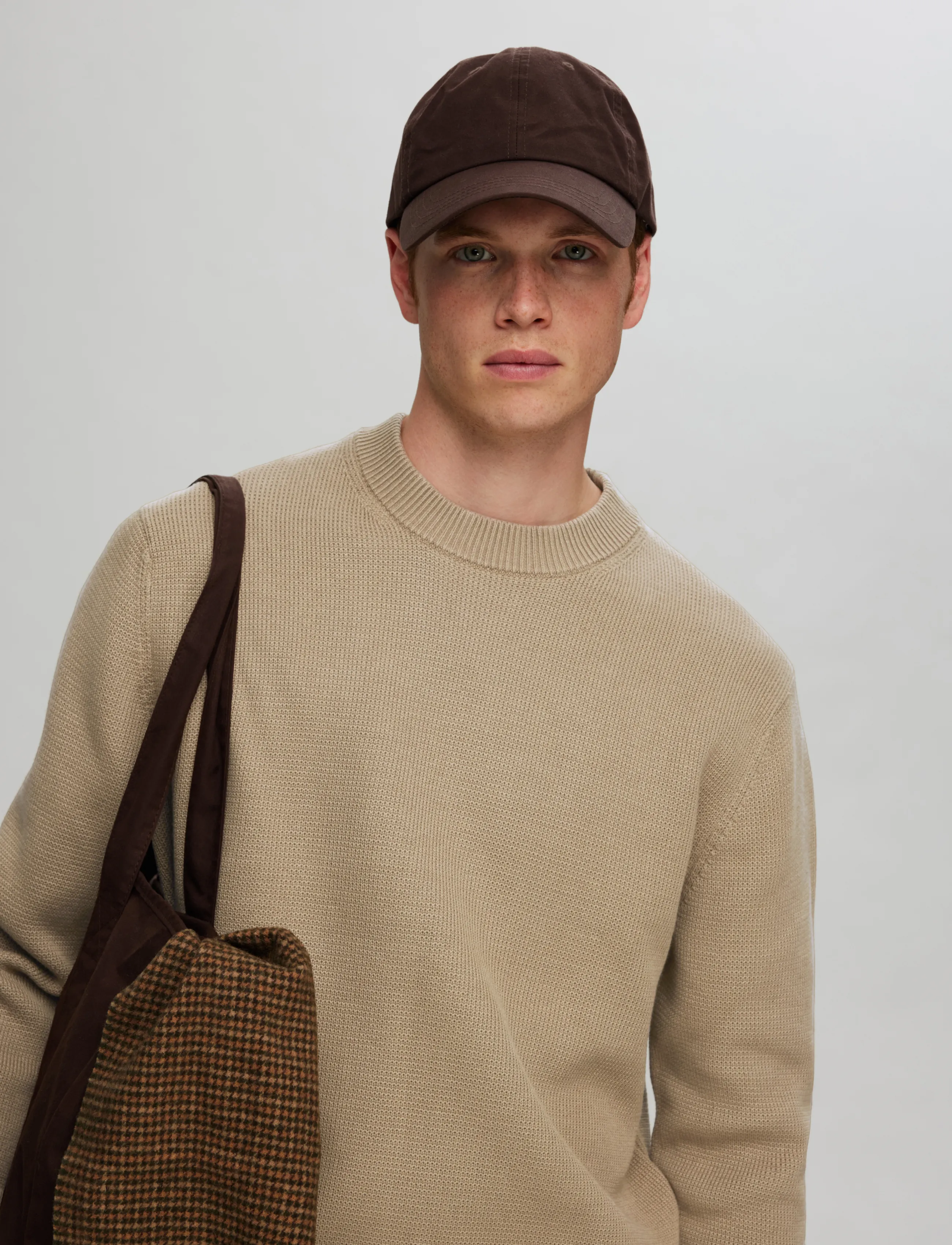 Selected - SLMDANE LS KNIT STRUCTURE CREW NECK NOOS - rund hals - kelp - 5
