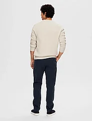 Selected Homme - SLHDANE LS KNIT STRUCTURE CREW NECK NOOS - rund hals - oatmeal - 3