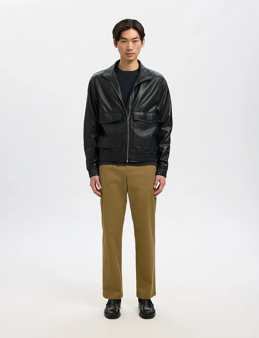 Selected - SLMDANE LS KNIT STRUCTURE CREW NECK NOOS - rundhals - sky captain - 4