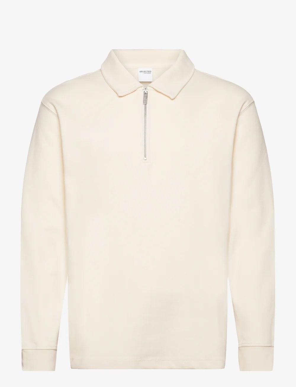 Selected homme long sleeve polo hot sale