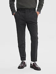 Selected Homme - SLHSLIM-AITORJERSEY D.GR TRS FLEX B NOOS - suit trousers - dark grey melange - 1