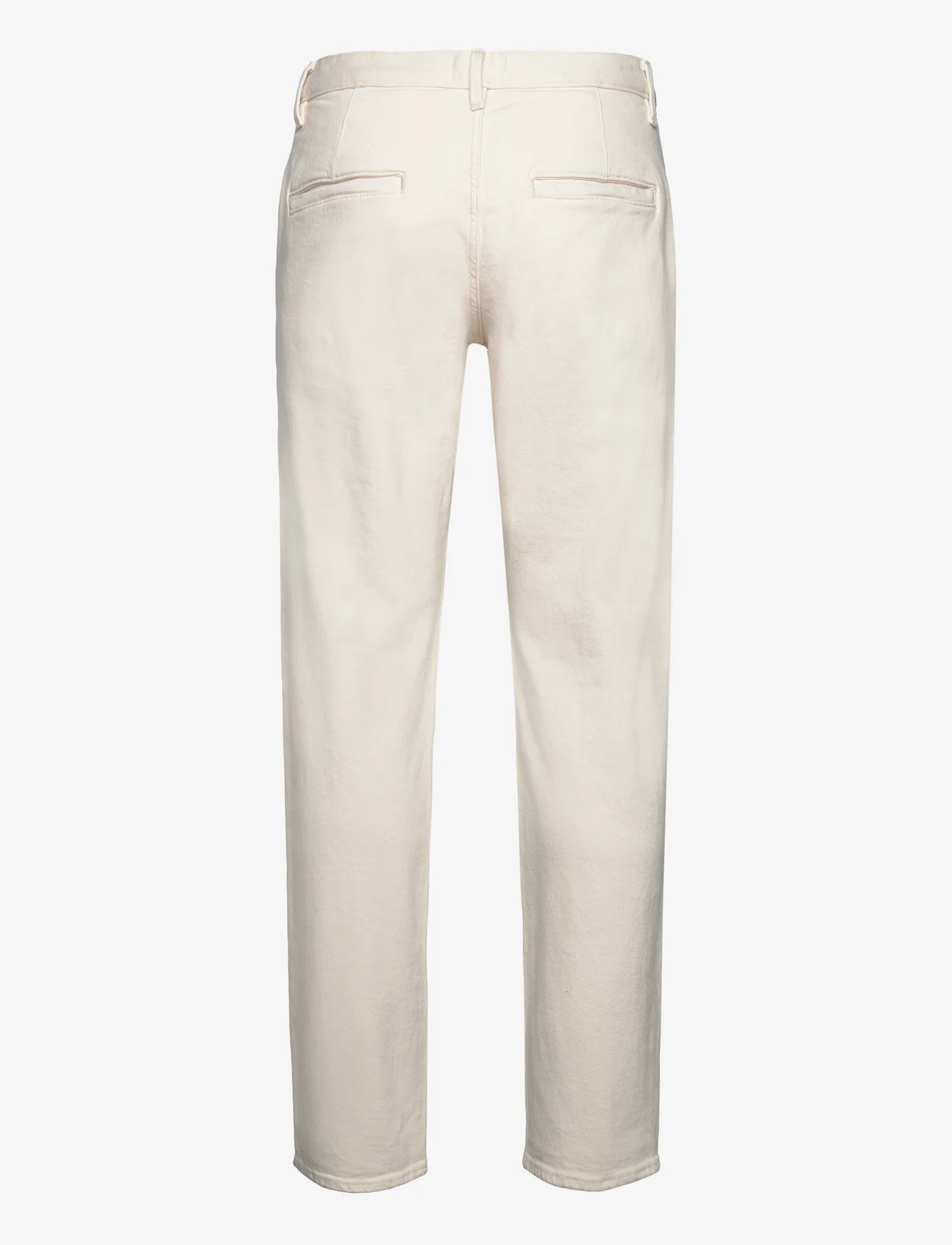Selected Homme - SLH196-STRAIGHT DAVE 3411 COLOR CHINO W - vabaajapüksid - egret - 1
