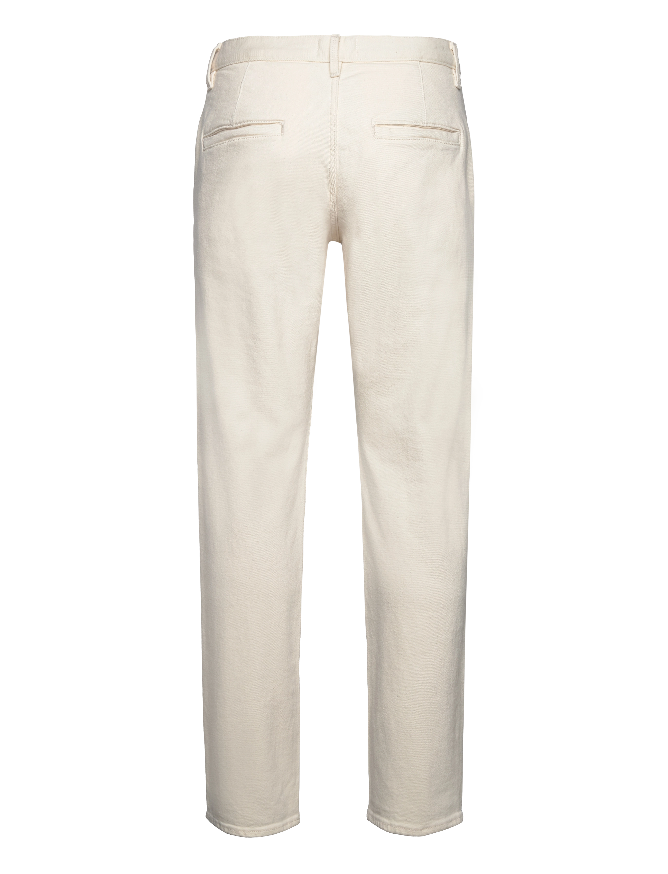 Selected - SLH196-STRAIGHT DAVE 3411 COLOR CHINO W - egret - 2