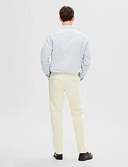 Selected Homme - SLH196-STRAIGHT DAVE 3411 COLOR CHINO W - kasdienio stiliaus kelnės - egret - 4