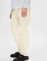Selected Homme - SLH196-STRAIGHT DAVE 3411 COLOR CHINO W - ikdienas bikses - egret - 2