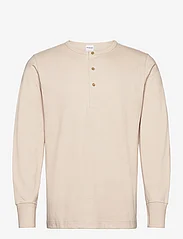 Selected Homme - SLHPHILLIP LS HENLEY NOOS - lowest prices - oatmeal - 0