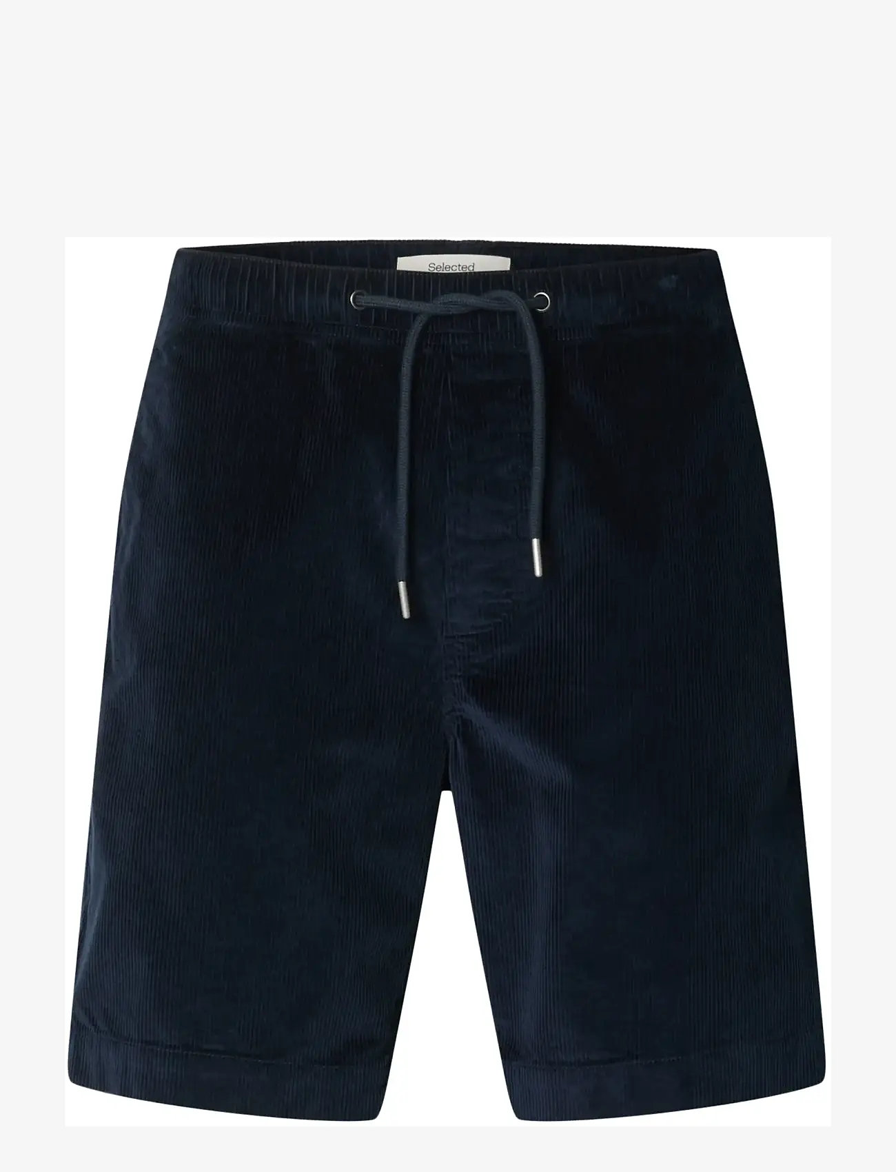 Selected - SLMREGULAR-JACE CORDUROY SHORTS NOOS - short décontracté - sky captain - 1