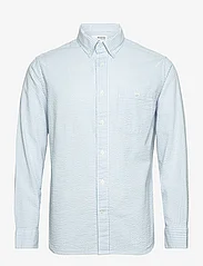 Selected Homme - SLHREG-REIL SHIRT LS SEERSUCKER - casual shirts - cashmere blue - 0