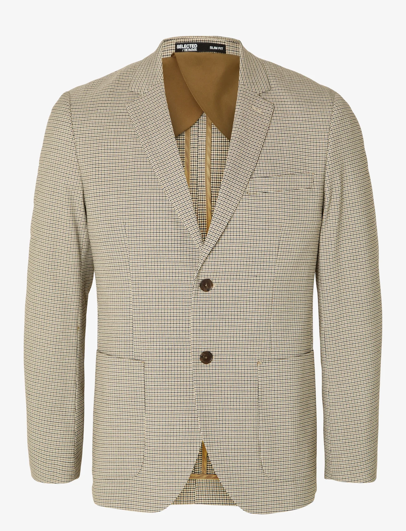 Selected Homme - SLHSLIM-RYAN BLZ NOOS - double breasted blazers - sand - 0
