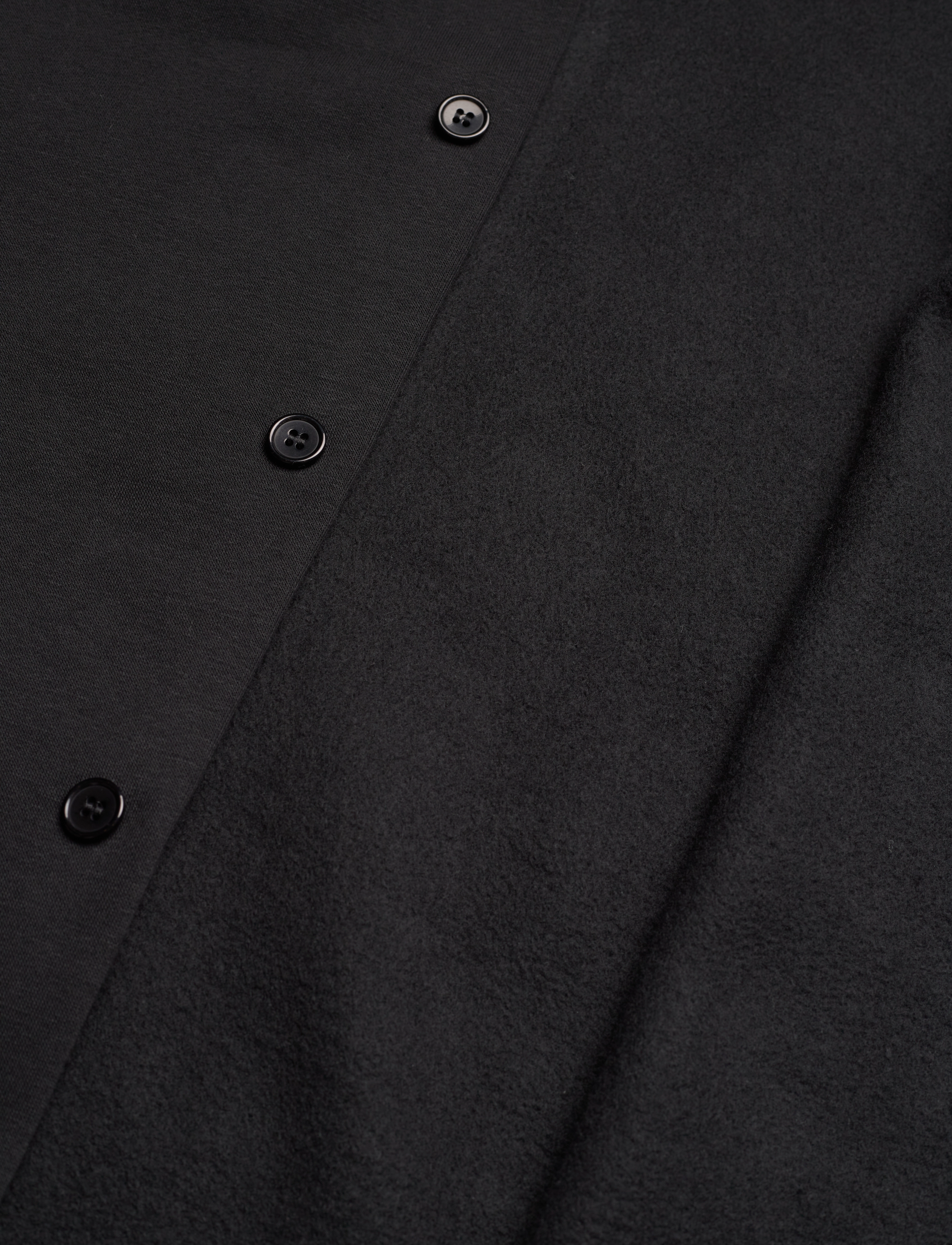 Selected - SLHLOOSE-BLAKE SWEAT JACKET EX - black - 3