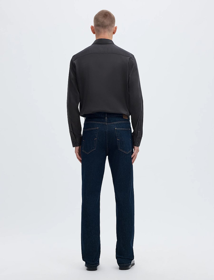 Selected - SLMFILIP-PERFORMANCE SLIM LS SHIRT NOOS - formelle hemden - black - 2