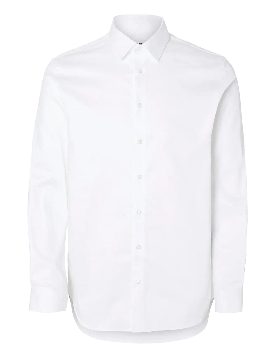Selected - SLMSLIMFILIP PERFORMANCE SHIRT LS NOOS - formelle hemden - bright white - 1