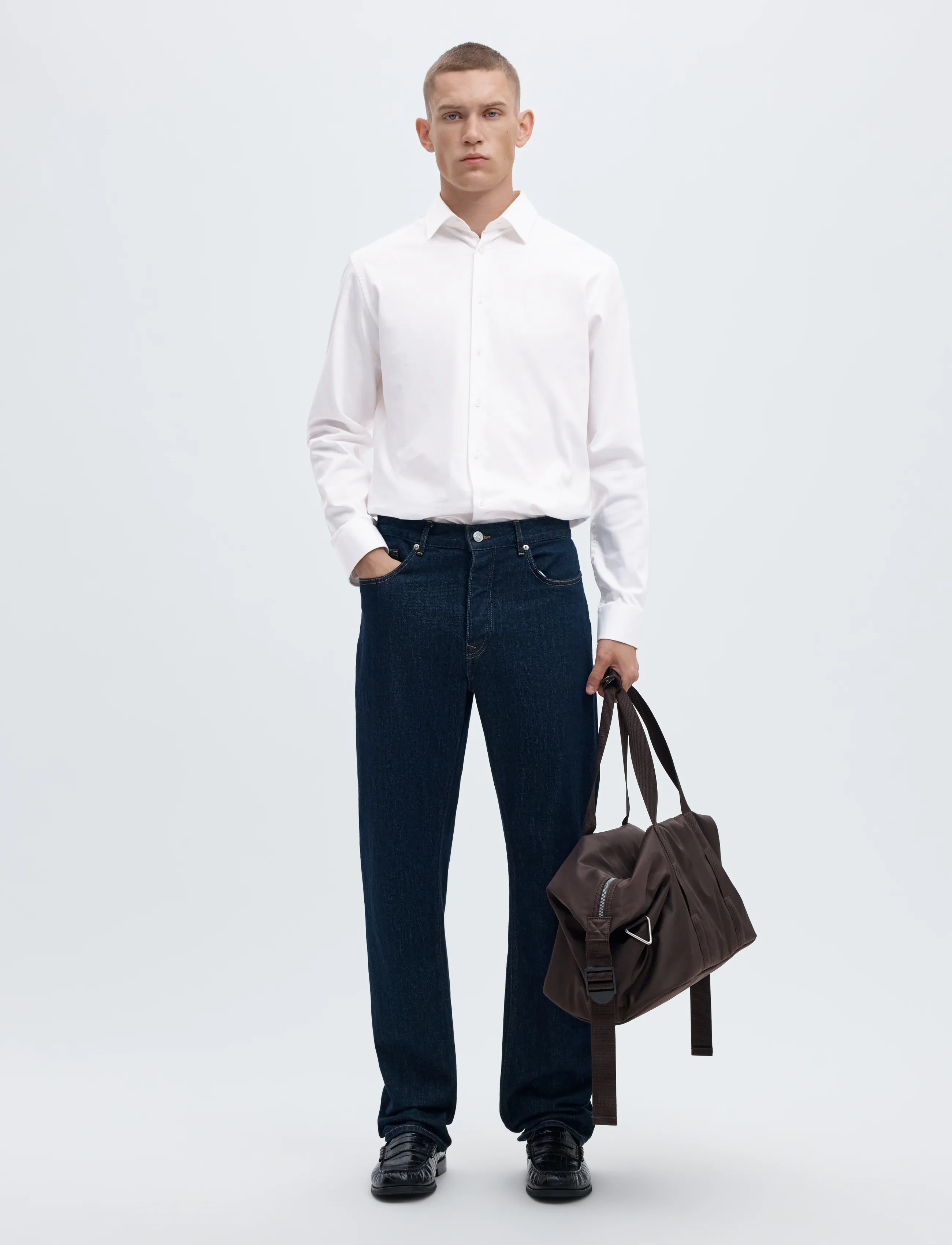 SELECTED Slmfilip-Performance Slim Ls Shirt Noos casual skjortor herr – bild 7