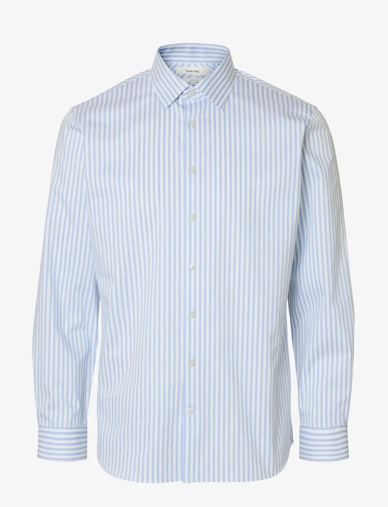 Selected - SLMSLIMFILIP PERFORMANCE SHIRT LS NOOS - formelle skjorter - bright white - 1
