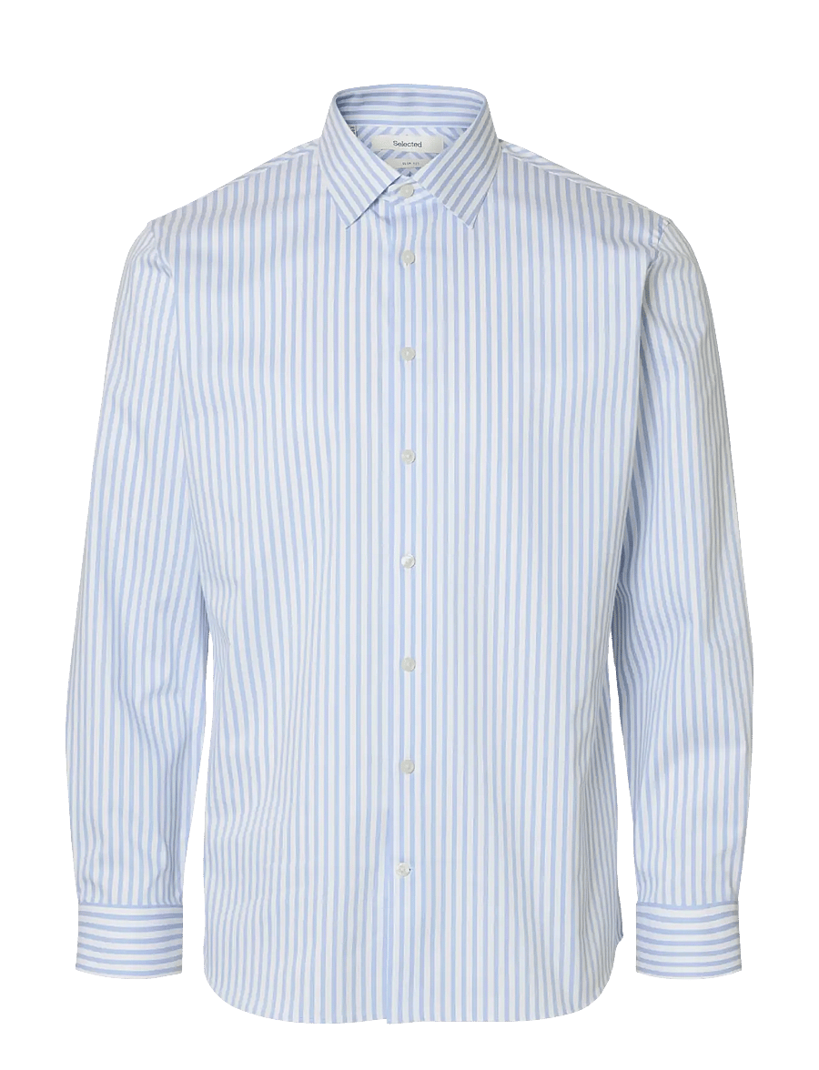 Selected - SLMFILIP-PERFORMANCE SLIM LS SHIRT NOOS - formelle hemden - bright white - 1